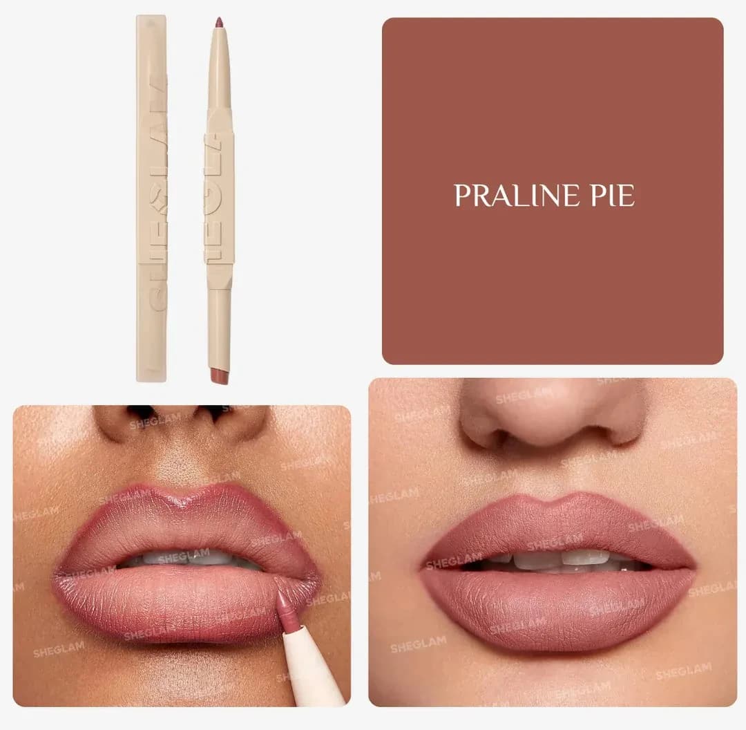 Sheglam Lip Colour & Lip Liner Duo 101 Praline Pie 2