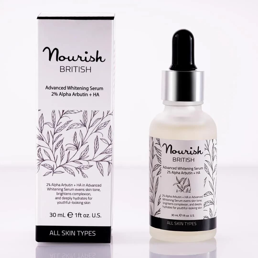 Nourish Advanced Whiting Serum 2% Alpha Arbutin + HA 30 ml 2