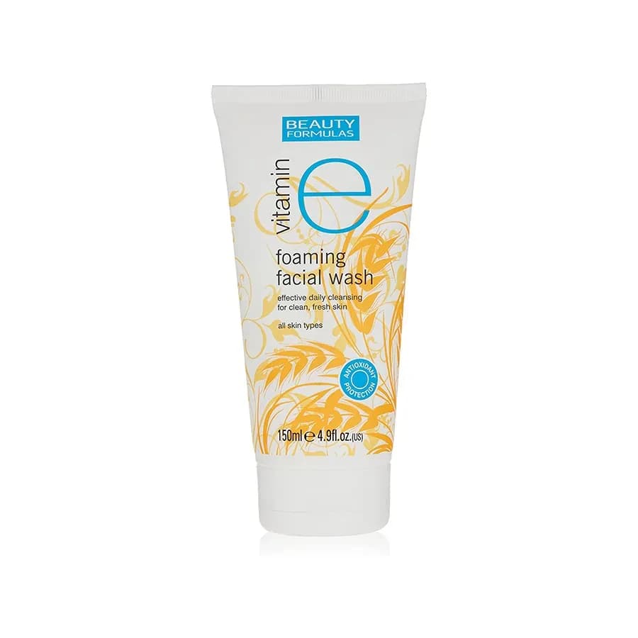 Beauty Formulas Vitamin E Foaming Facial Wash 150ml 1