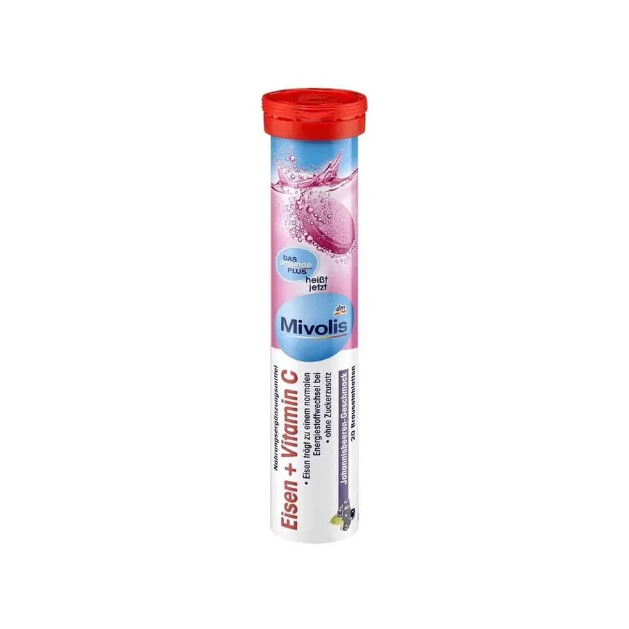 Mivolis Iron + Vitamin C Effervescent tablets 20 St  1