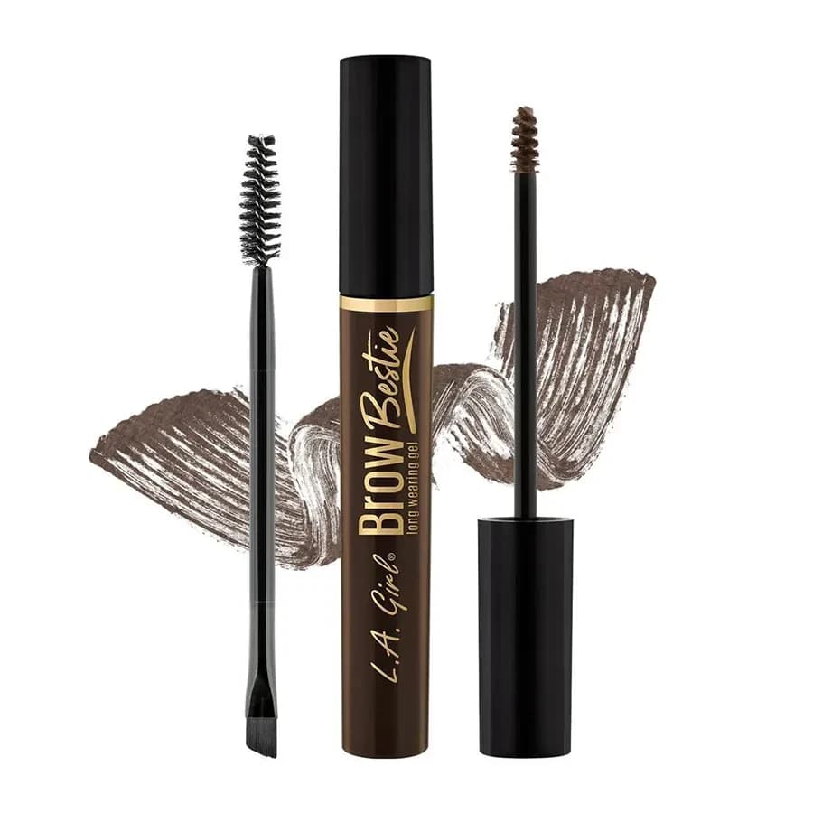 L.A. Girl Brow Bestie Gel With Dualended Dark Brown Gbg 384 1
