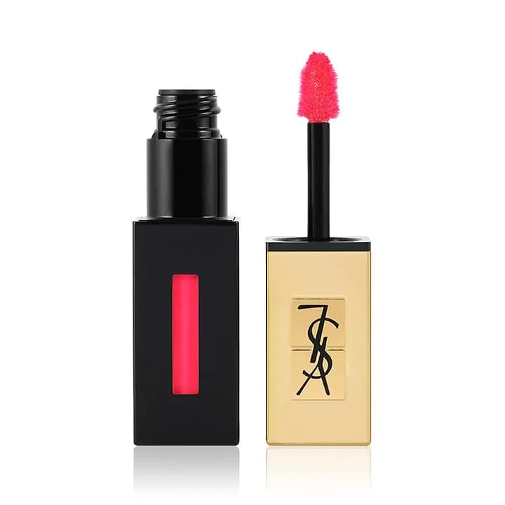 Yves Saint Laurent Rouge Pur Couture Vernis A Levres Pop Water Lip Gloss 201 Dewy Red 1