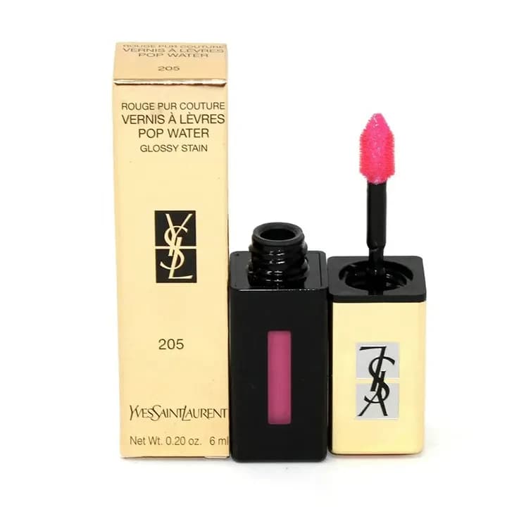 Yves Saint Laurent Rouge Pur Couture Vernis A Levres Pop Water Lip Gloss 205 1