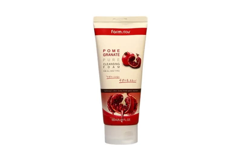 Farmstay Pomegranate Pure Cleansing Foam 180Ml 1
