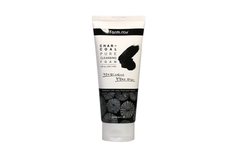 Farmstay Char-Coal Pure Cleansing Foam 180Ml 1