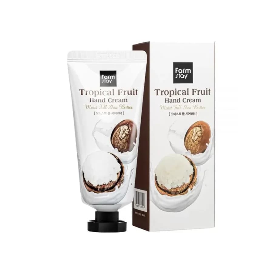 Farmstay Tropical Fruit Hand Cream Moist Full Shea Butter 50Ml 1