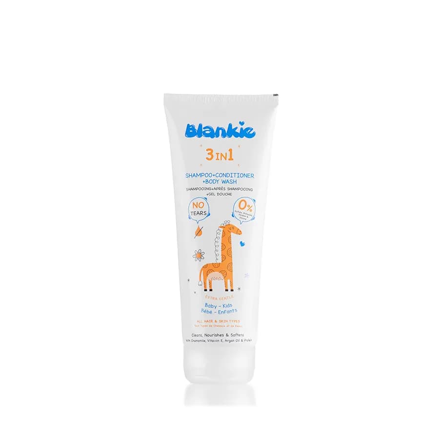 Blankie 3 in 1 Shampoo + Conditioner + Body Wash 200 ml 1