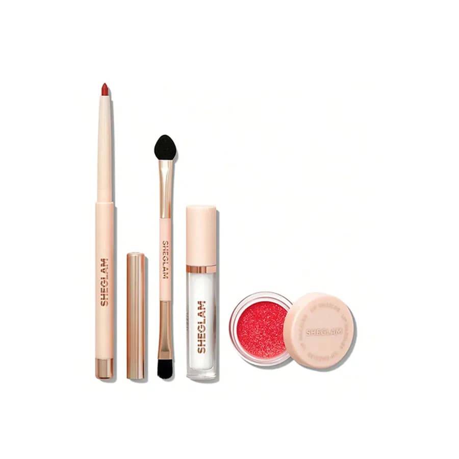 Sheglam Lip Dazzler Glitter Kit -Red carbet 1