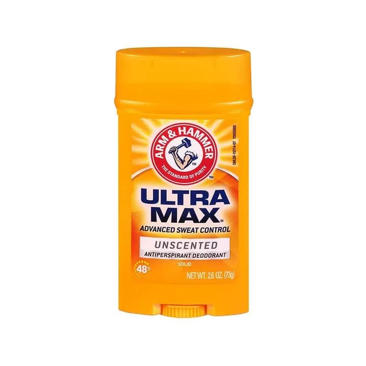 Arm Hammer Deodorant Solid Ultra Max Unscented 76ml 1