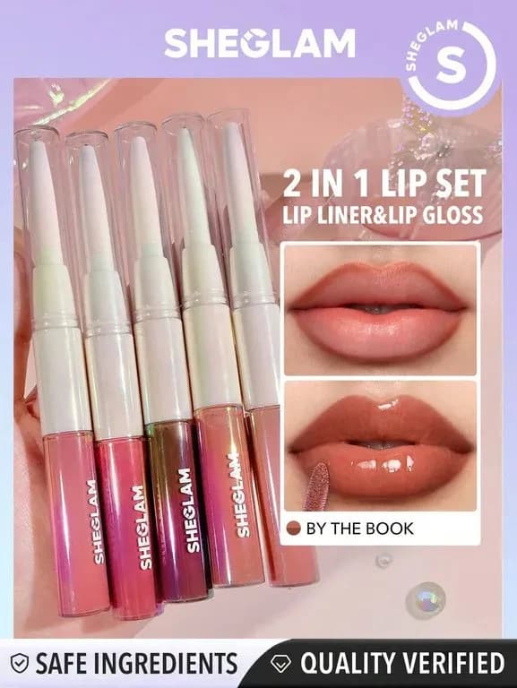 Sheglam Lip Rules Liner & Gloss Pen by The Look 2
