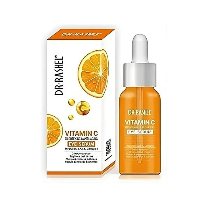 Dr  Rashel Vitamin C Eye Brightening Anti-Aging Serum Moisturizes 24 hours Removes dark circles Multicolour 30ml 1