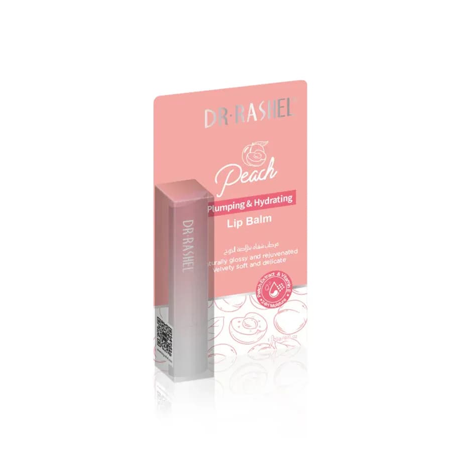Dr Rashel Aloe Peach Plumping & Hydrating Lip Balm 3G 1