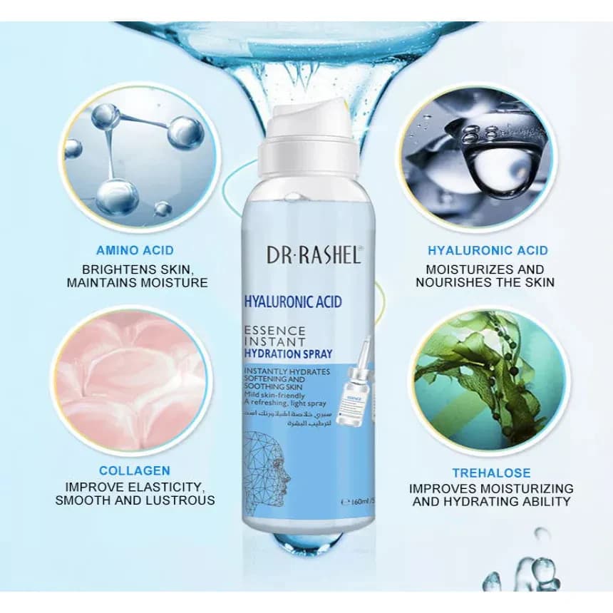 Dr Rashel Hyaluronic Acid Essence Instant Hydration Spray 160ML 2