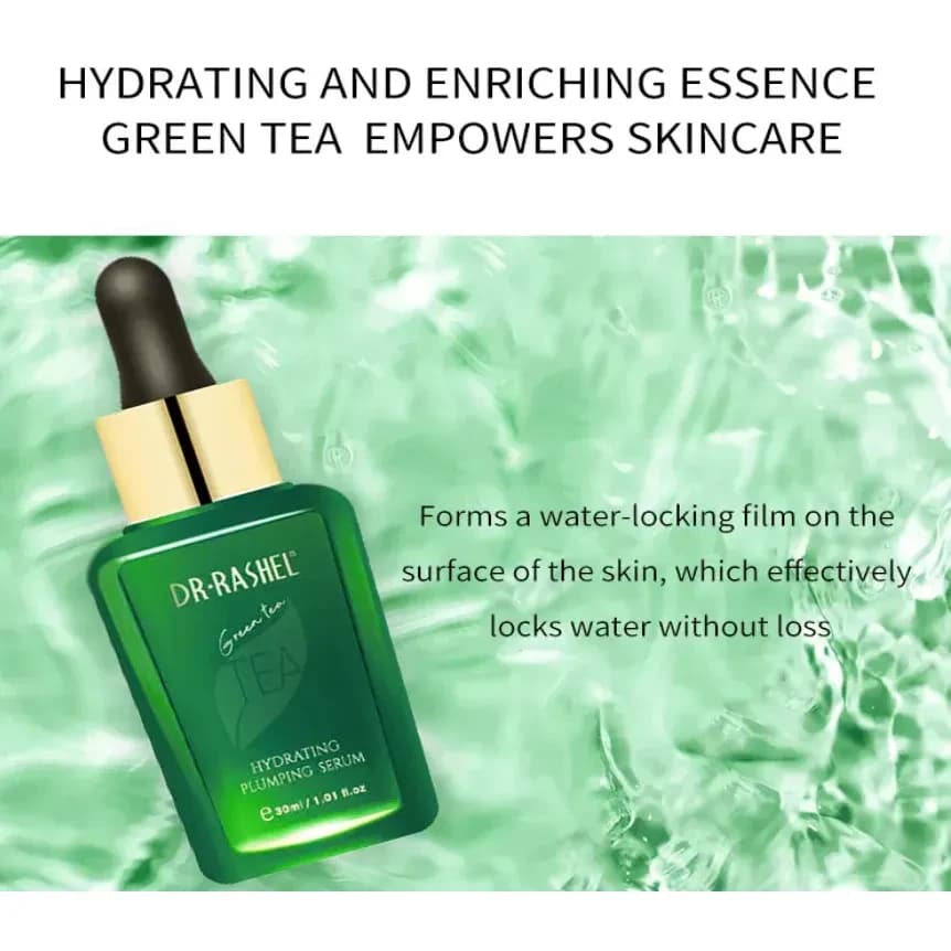 Dr Rashel Green Tea Hydration Plumping Serum -30ml 2