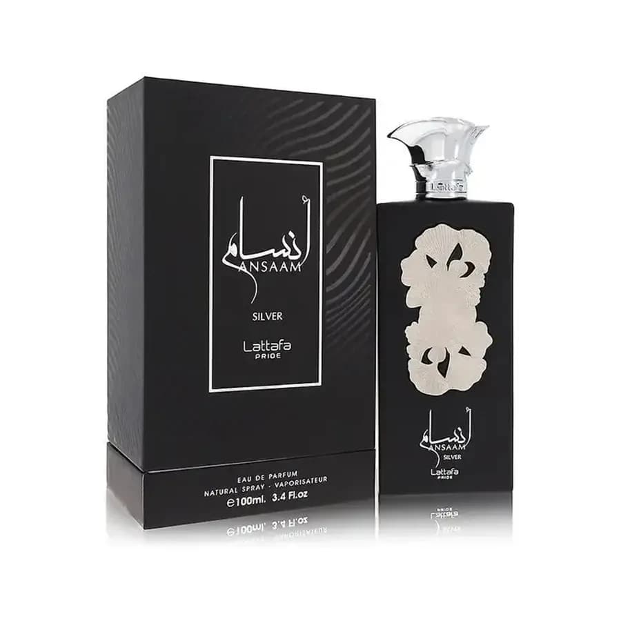 Lattafa Pride Ansaam Silver Edp For Unisex Edp 100Ml 1