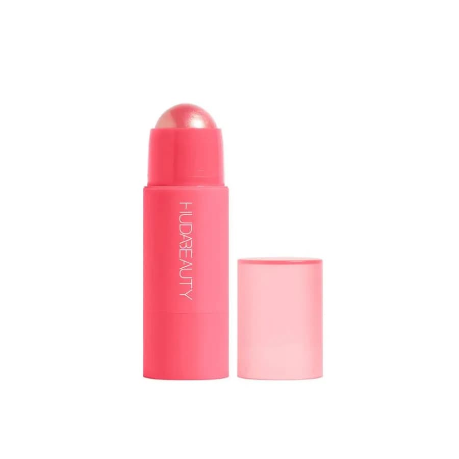  Huda Beauty Cheeky Tint Cream Blush Stick-Proud Pink 1