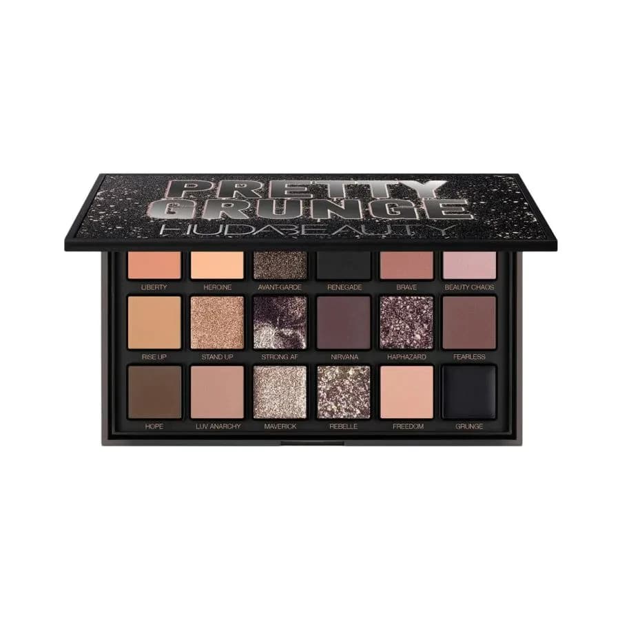 Huda beauty Pretty Grunge Eyeshadow Palette 18 color 1