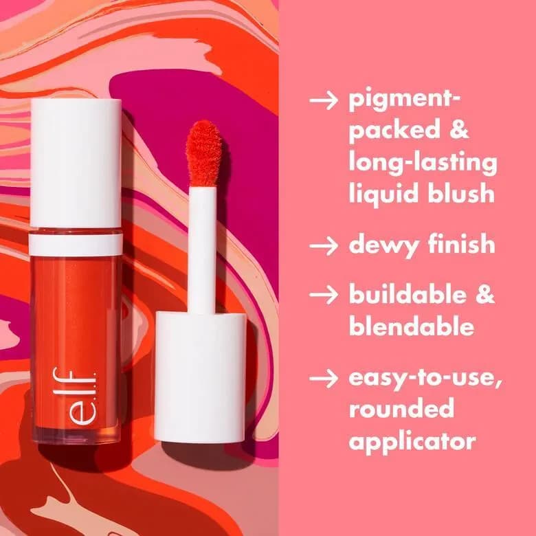 Elf Cosmetics Camo Liquid Blush-Peach Perfect 3