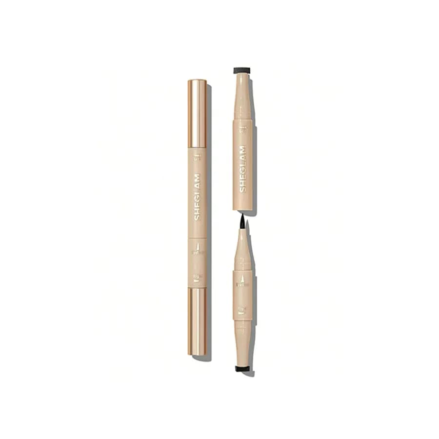 Sheglam Get Foxy Eye Stamp & Liner Pen Black 1