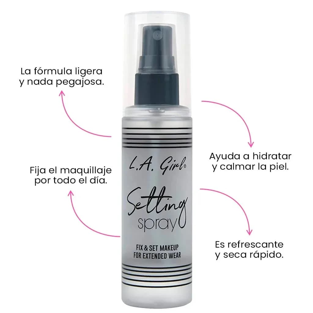 L.A. Girl L A Girl Setting Spray Fix&Set 80Ml 2