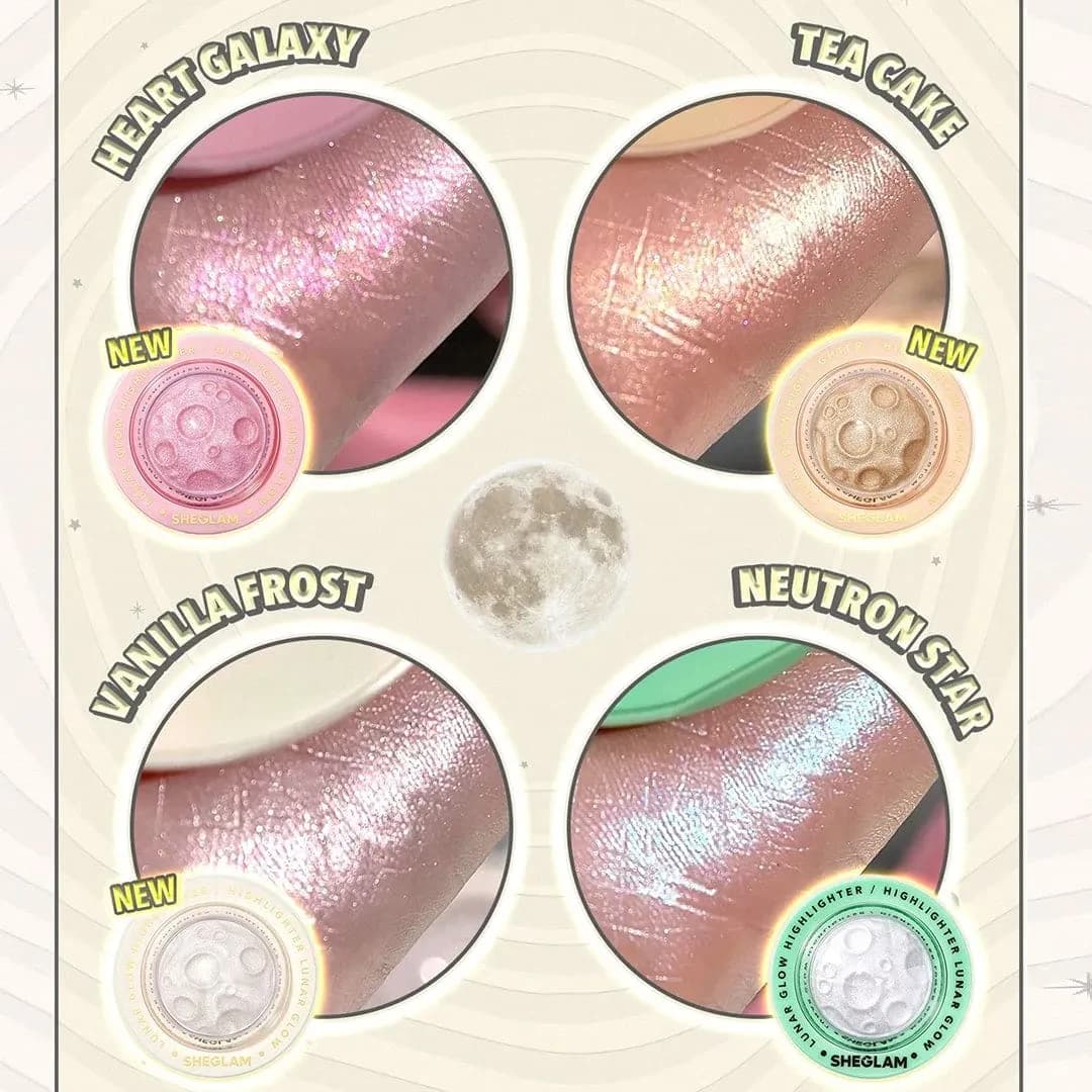 Sheglam Lunar Glow Highlighter Vanilla Frost 2