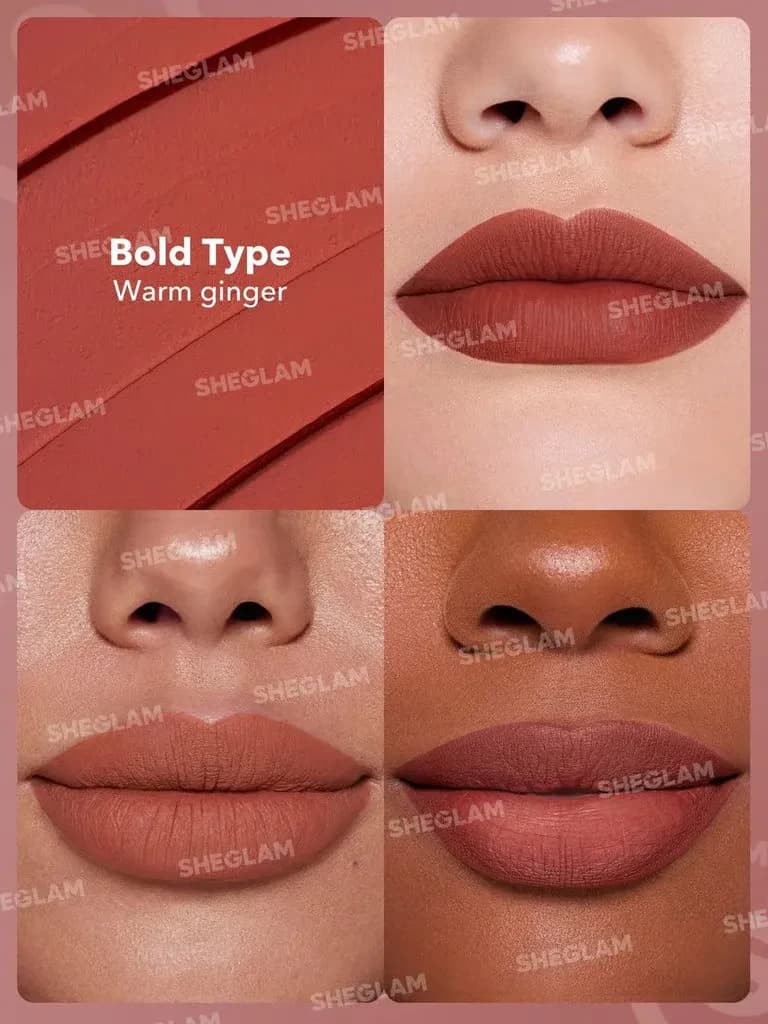 Sheglam Dynamatte Boom Long Lasting Matte Lipstick bold type 2