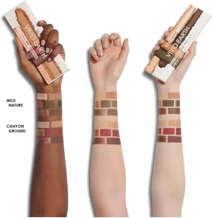 Sephora Vivid Earth Eyeshadow Palette Wild Nature 2