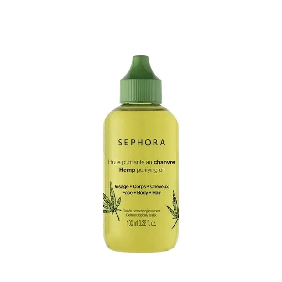 Sephora Huile purifiante au chanvre visage corps 100ml 1