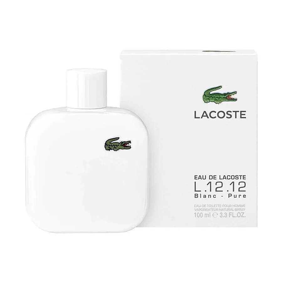 عطر لاكوست الابيض الرجالي او دو تواليت 175مل 1