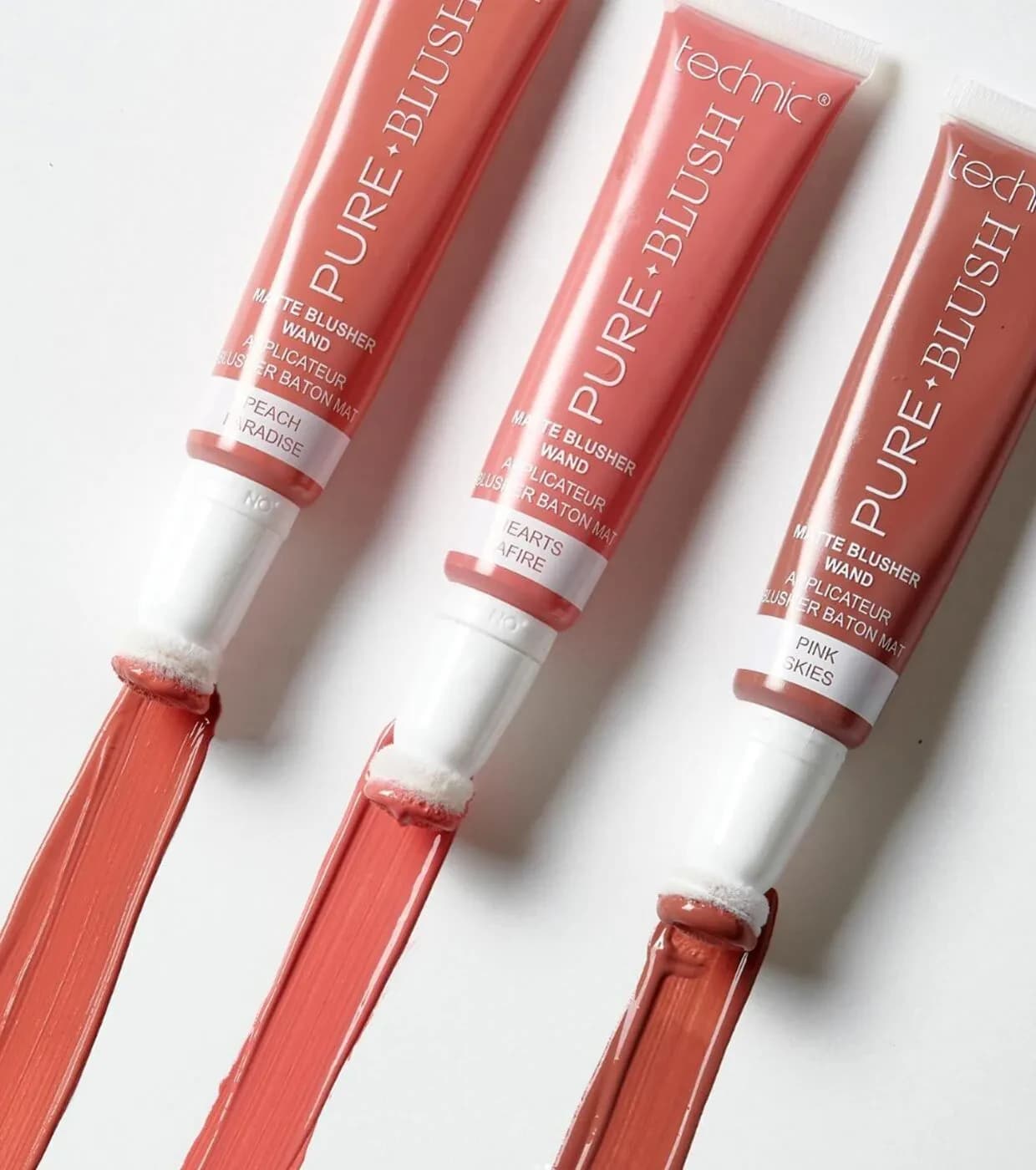 Technic Matte Cream Blush Wand Pure Blush Hearts Afire 2