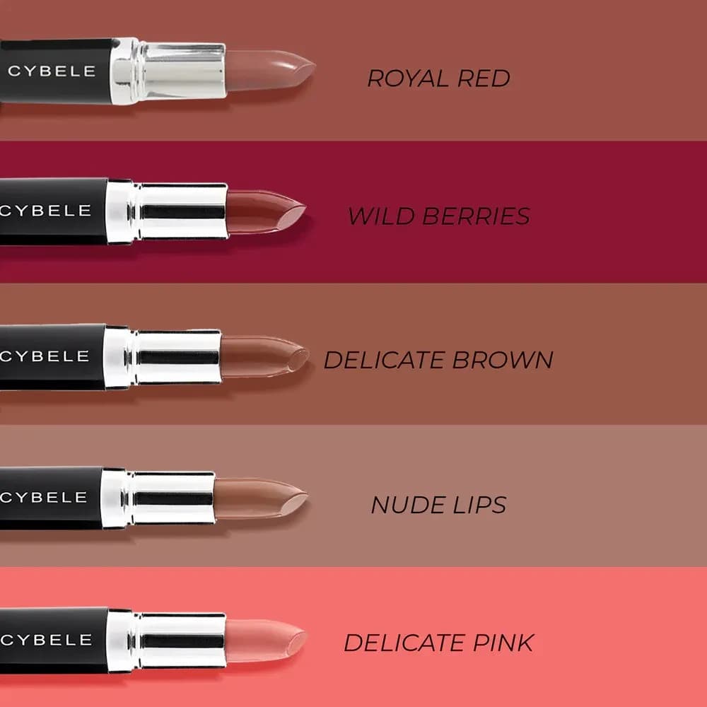 Cybele Rich Cream Lipstick No104 Nude Lips 5g 2