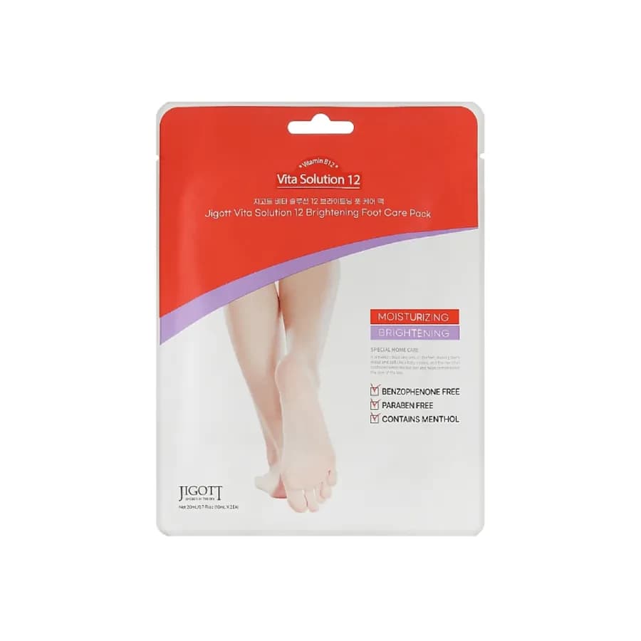 Jigott Vita Solution 12 Brightening Foot Care Pack 1