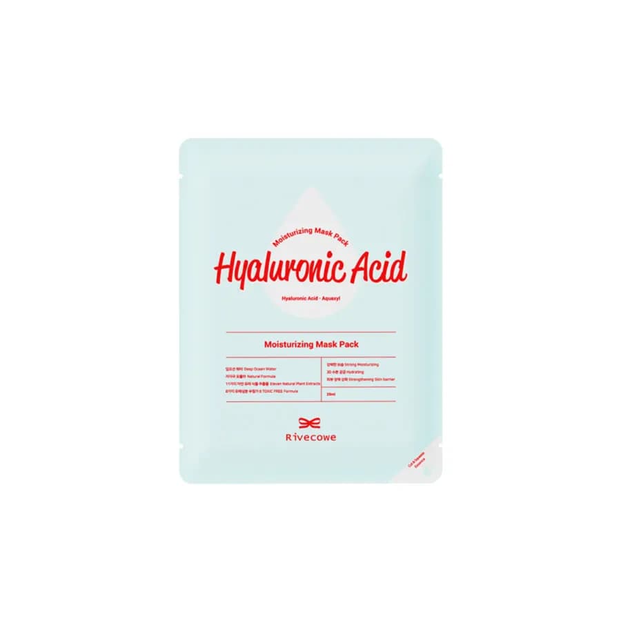 Rivecowe Hyaluronic Moisturizing Mask Pack 25ml 1