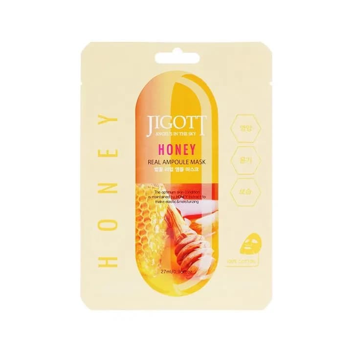 Jigott Honey Real Ampoule Korean Mask Sheet 1