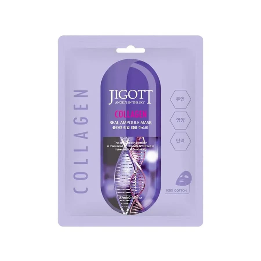 Jigott Real Collagen Extract Face Mask 27ml 1