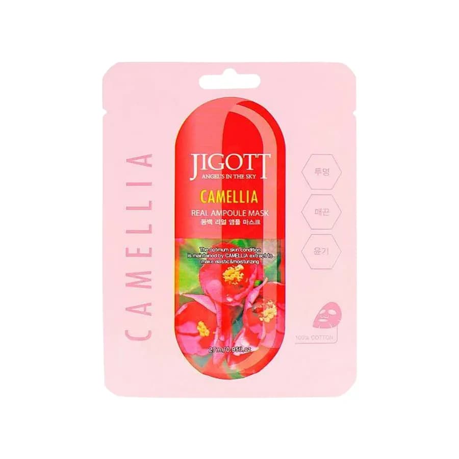 Jigott Camella Real Ampoule Mask 27ml 1