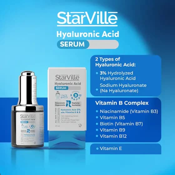 StarVille Hyaluronic Acid Serum 30ML 2