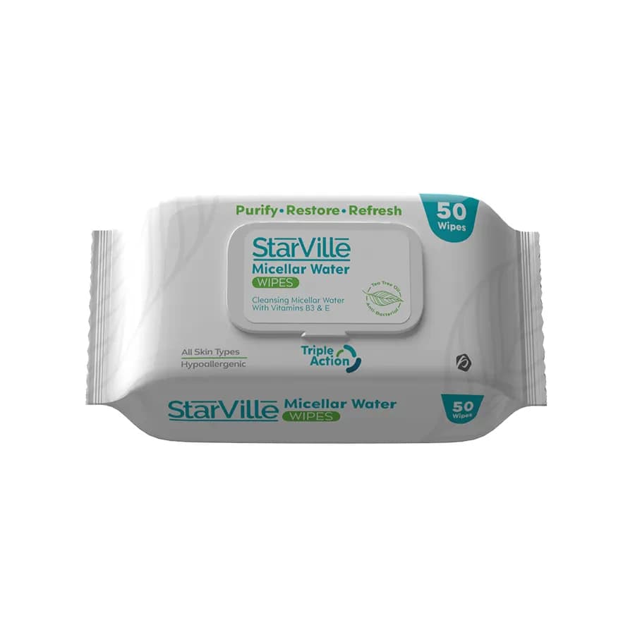 StarVille Micellar Water Wipes 50 1
