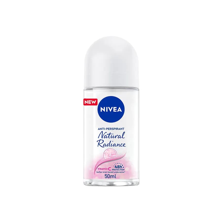 Nivea Natural Radiance Antiperspirant Roll-On 50ml 1