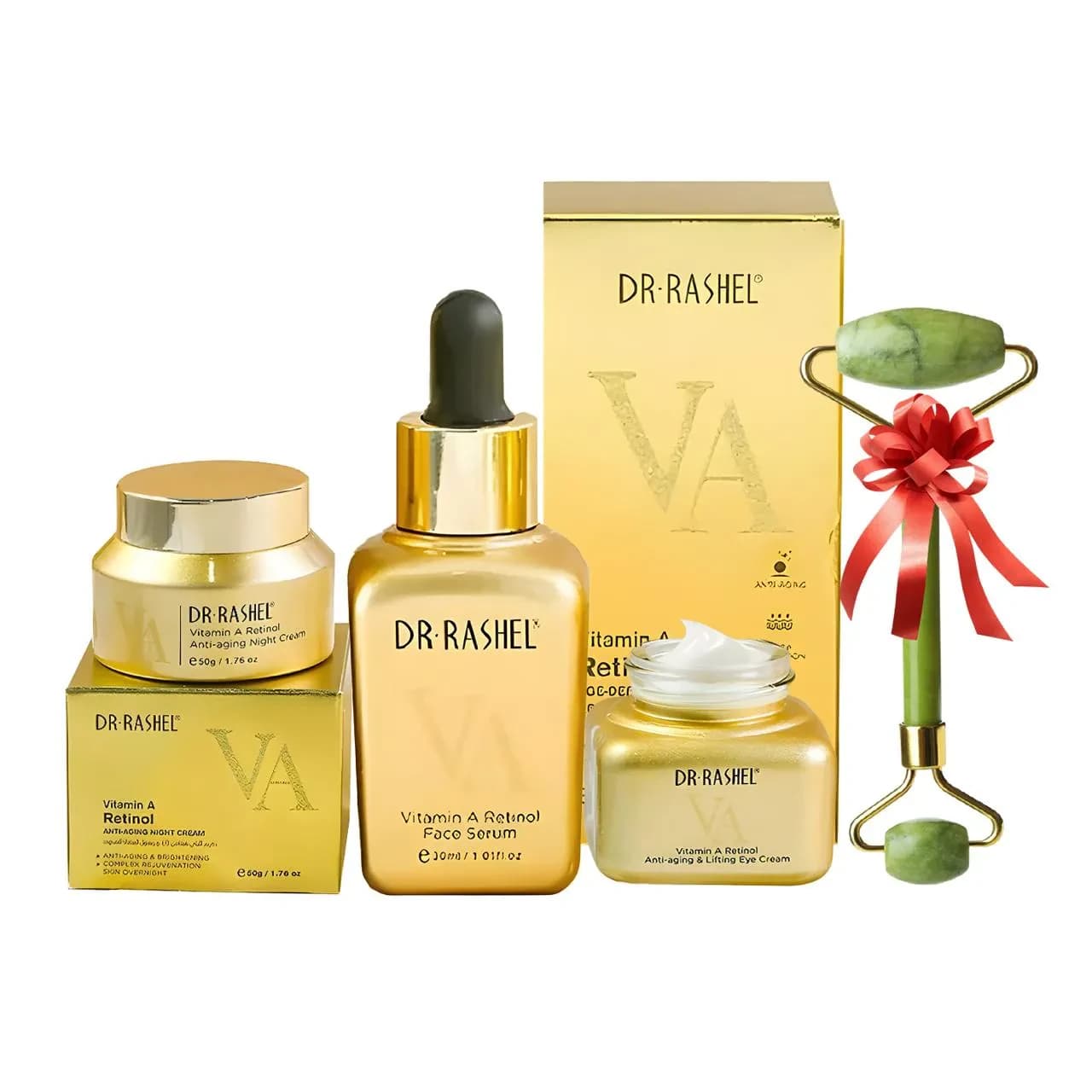 Dr Rashel Retinol Anti Aging Bundle (3Pcs)+Gift 1