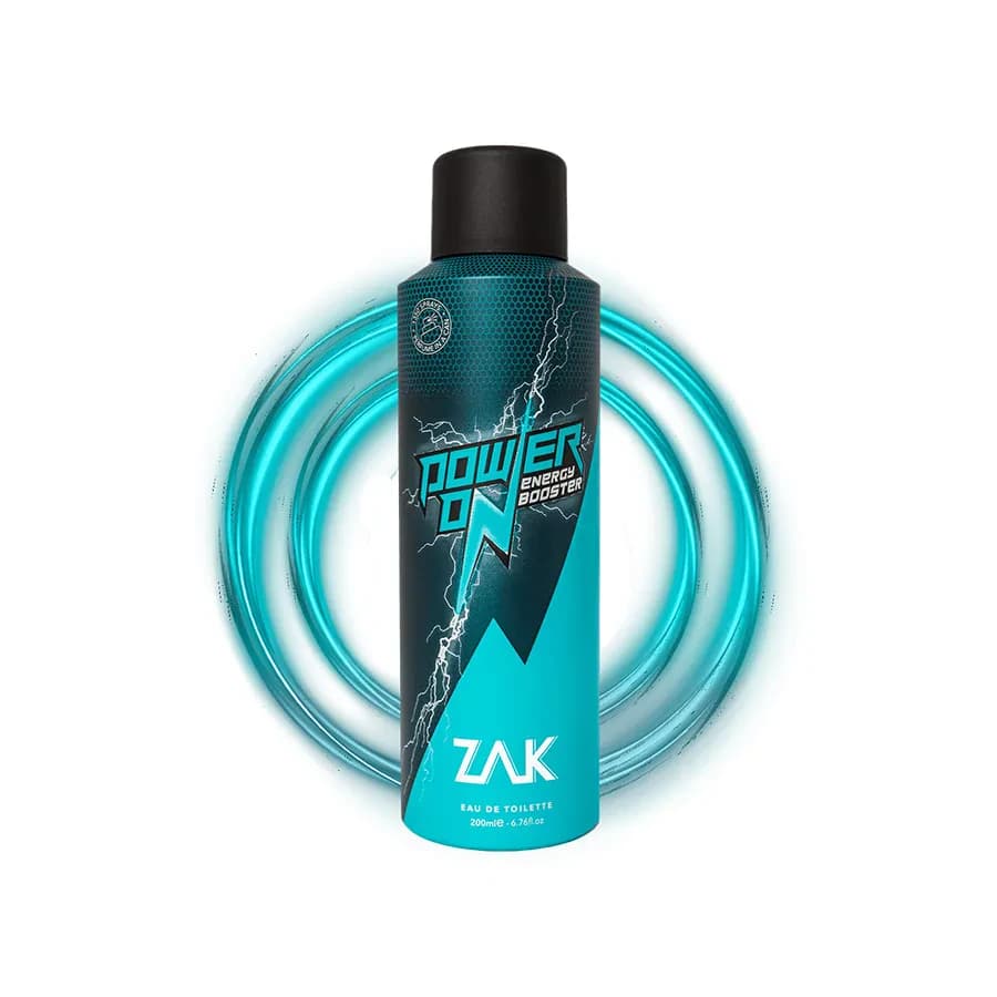 Zak Energy Boosting Fragrances Power On 200ml 1
