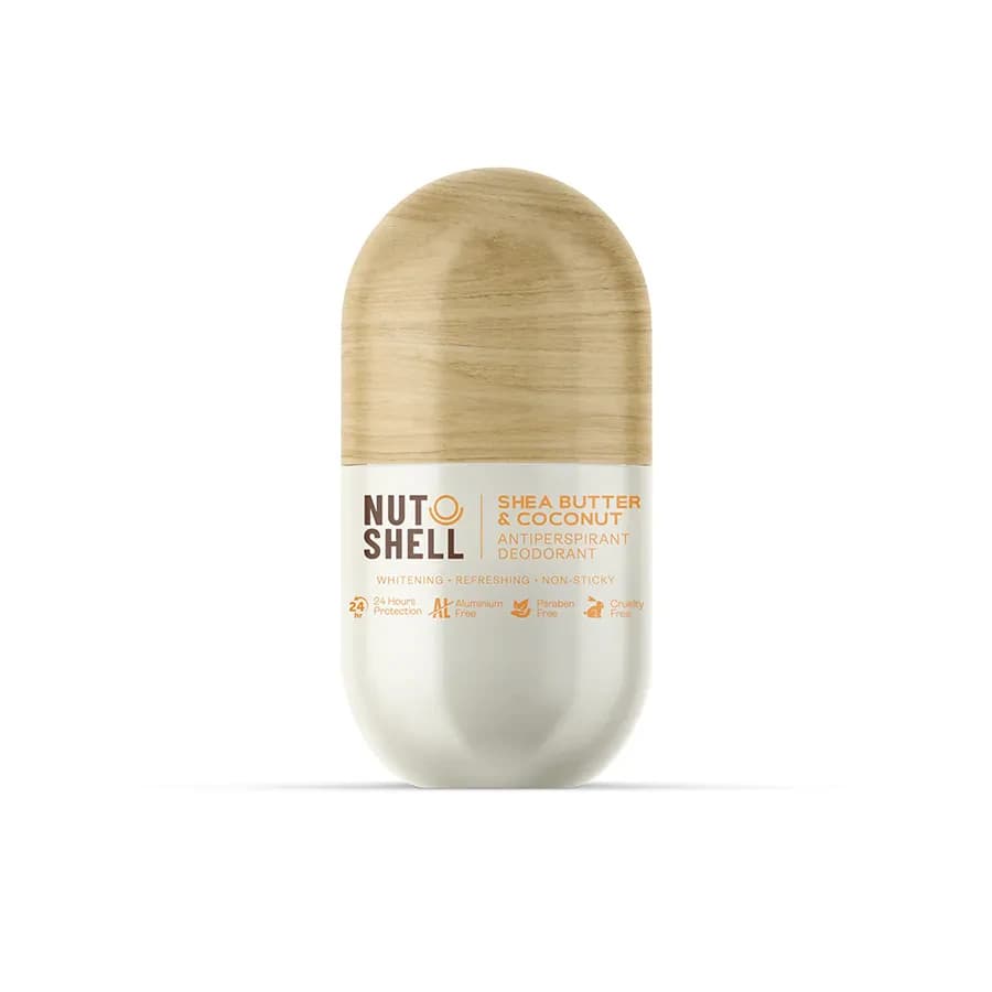 Nut Shell Shea Butter & Coconut Deodorant 50ml 1