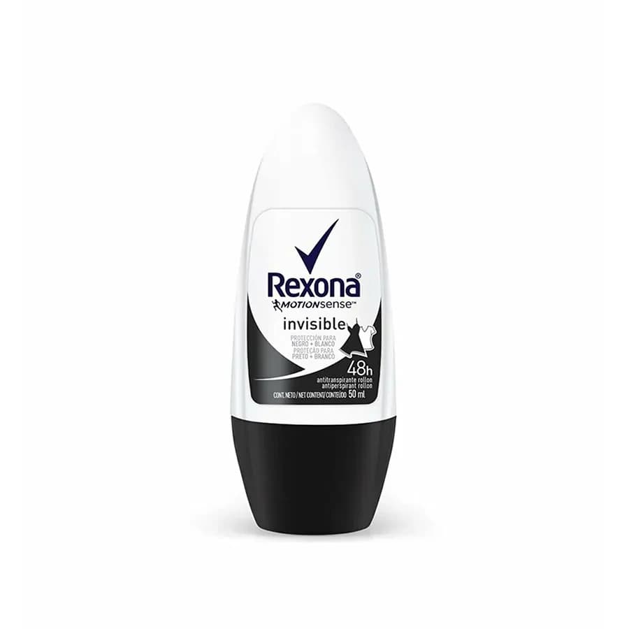 Rexona Roll On Deodorant Invisible Black & White 50Ml 1