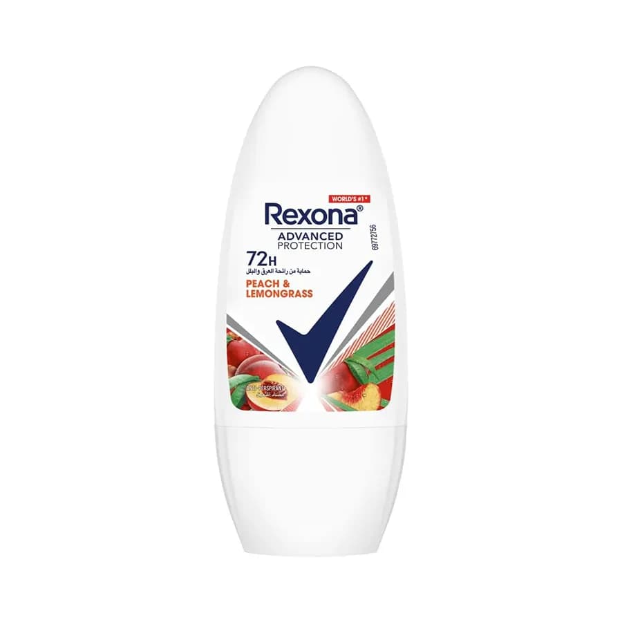 Rexona Peach & Lemongrass Women Anti Perspirant Roll On 50ml 1