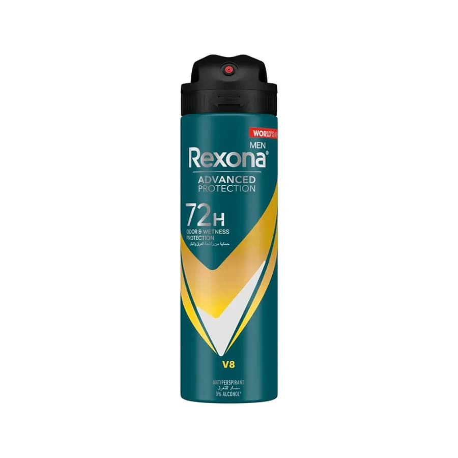 Rexona Men Advanced Protection 72H+ Antiperspirant Deodorant V8 Spray 150ML 1