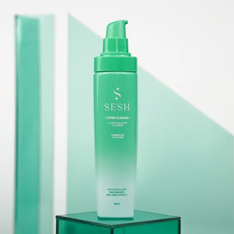 Sesh Super Cleanse Combination To Oily Skin 150ml 3
