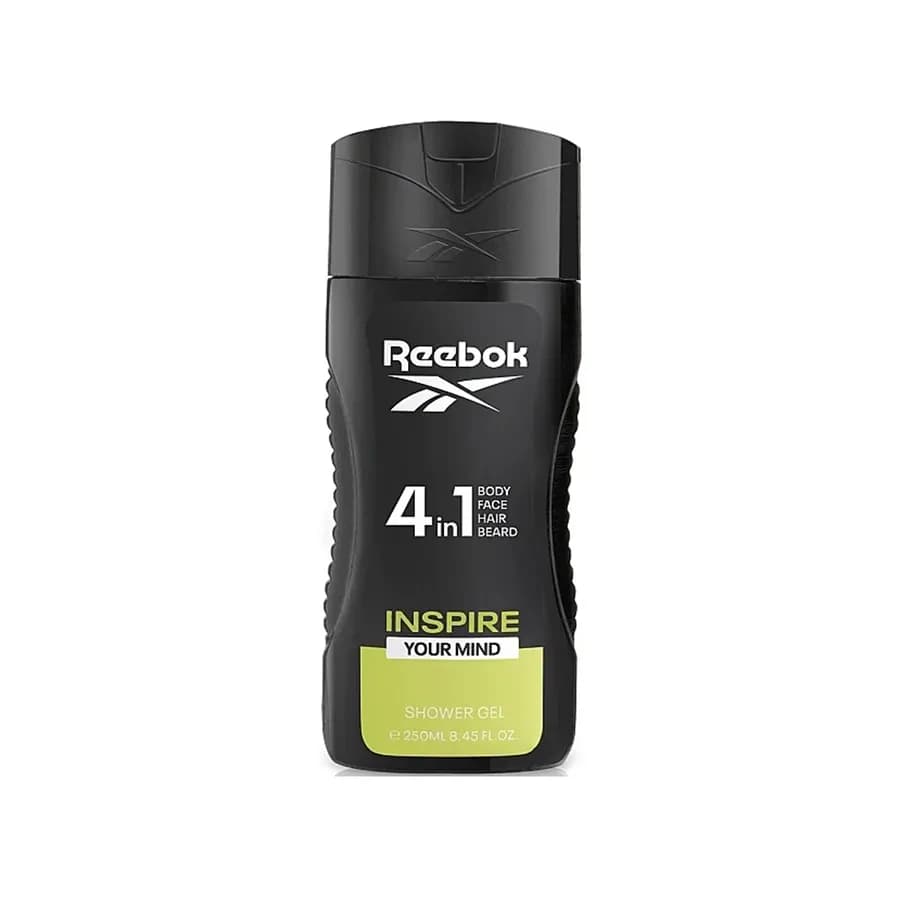 Reebok Men's Shower Gel 4in1 Inspire Your Mind 250 ml 1