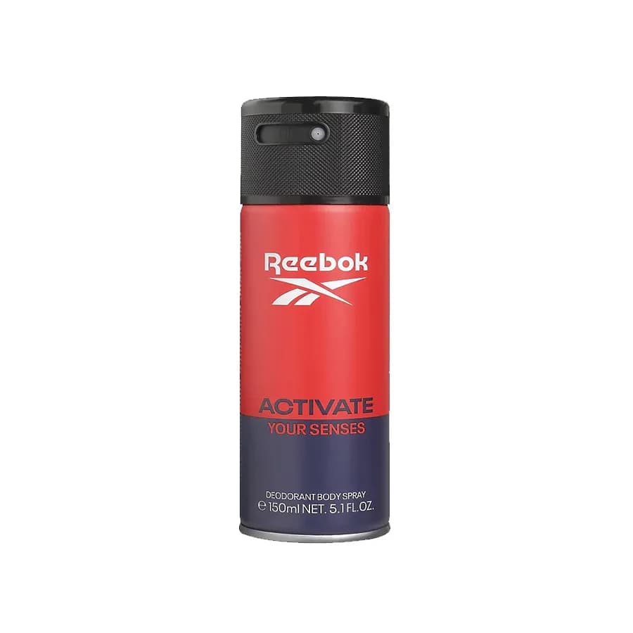 Reebok Deodorant Body Spray Activate Your Senses 150ml 1