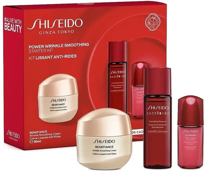 Shiseido set Shiseido Benefiance Power (Wrinkle Smoothing cream30ml + essence 30ml + conc 10ml) 1