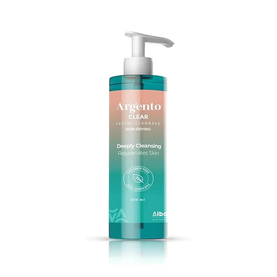 Argento Clear Facial Cleanser Skin Cleanser 200ml 1